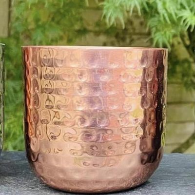 English Rose Copper Candle