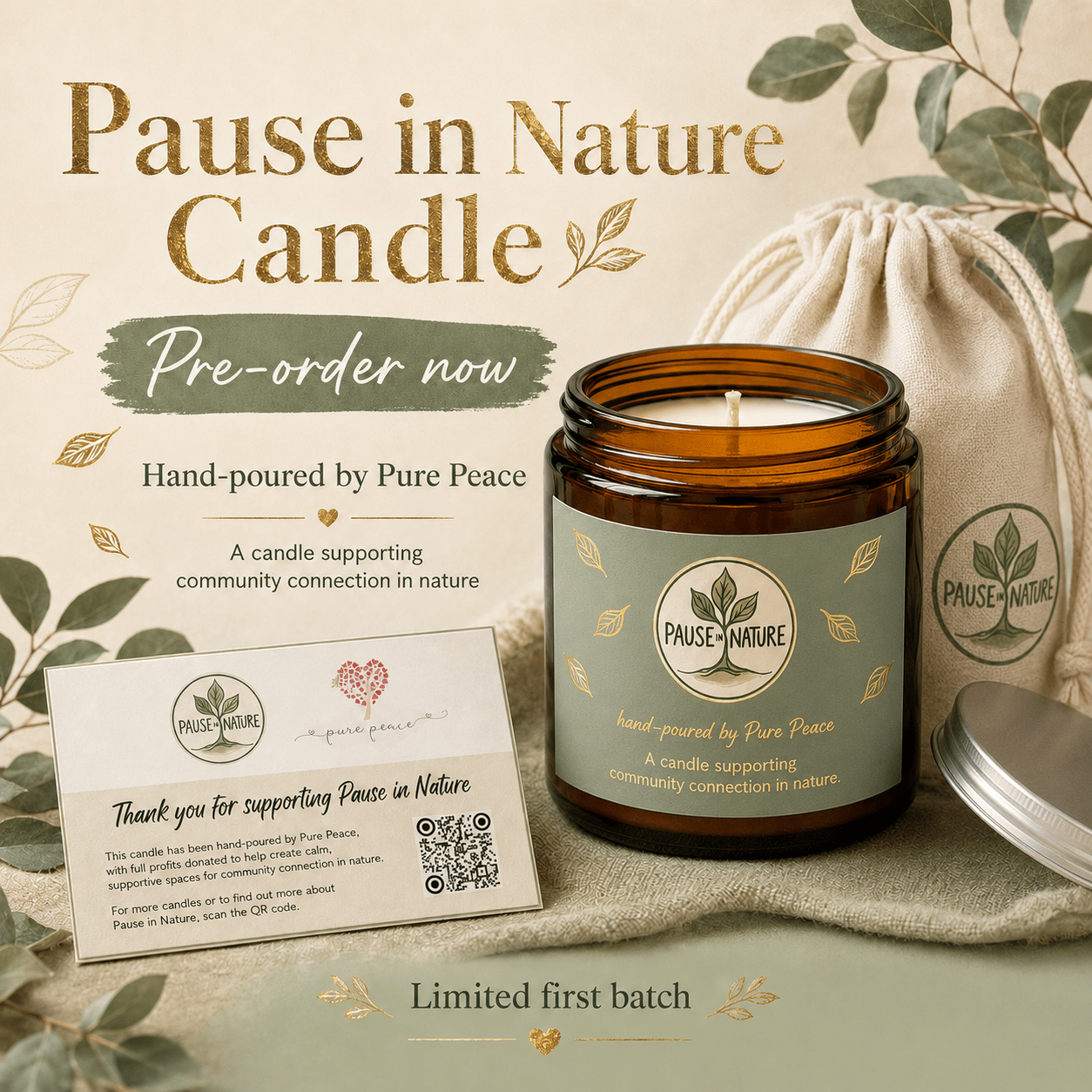 Pause in Nature Candle Project